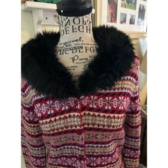 Vintage Harolds Nordic Cardigan Sweater - Picture 10 of 11